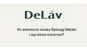 Як виникла назва бренду DeLav і що вона означає? 